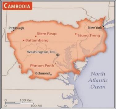 United States compared to Cambodia.